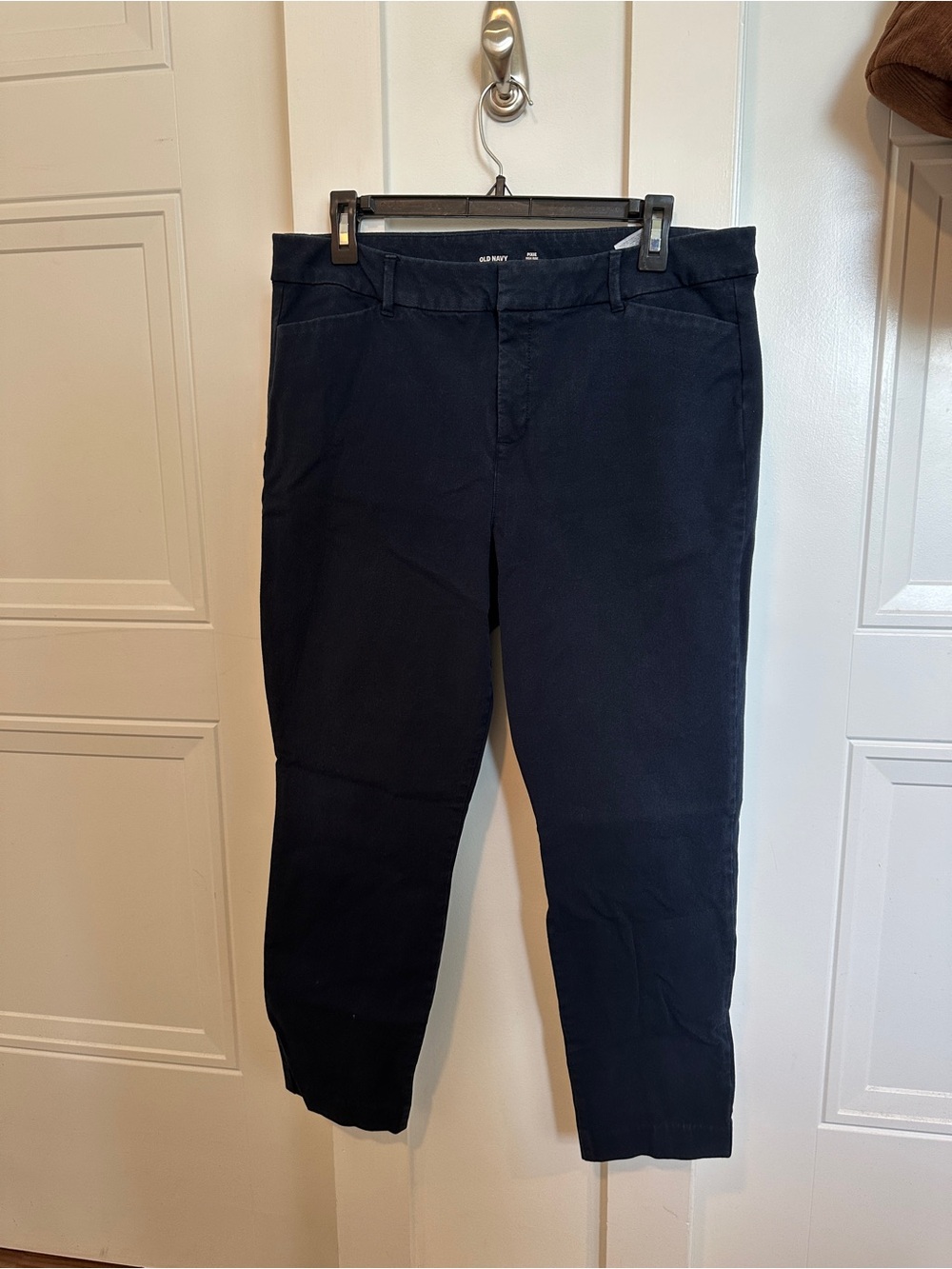 Navy Blue Ankle Slacks - Old Navy